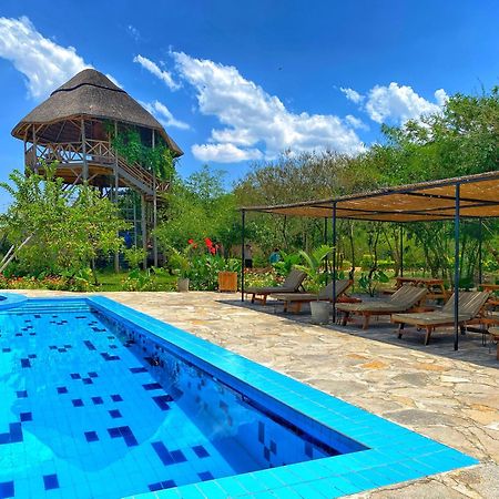 Murchison Falls Bamboo Village Paraa Εξωτερικό φωτογραφία